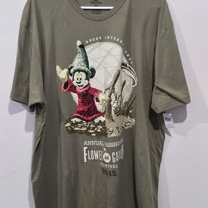 2015 EPCOT International Flower And Garden Festival Annual Passholder T-shirt
